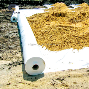 Tissu géotextile non tissé industriel à <span class=keywords><strong>prix</strong></span> super raisonnable en matériau PP pour les travaux civils et les applications routières - Product Image 4