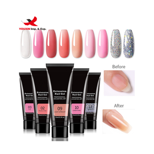 FENGFLY Eco-friendly MSDS Certified UV Gel <b>Nail</b> <b>Extension</b> Gels 30ml Nude Pink Custom Colors for <b>Nail</b> Art - Product Image 3