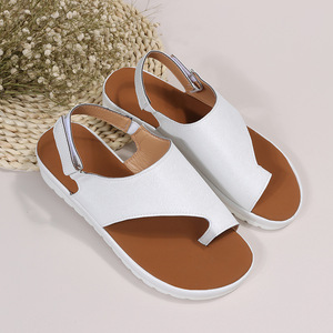 Nouvelles <span class=keywords><strong>sandales</strong></span> tendance pour femmes, respirantes, à semelle souple, décontractées, pour l'extérieur, style Europe et Amérique - Product Image 4