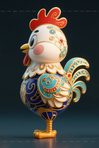 Immaterielles Kulturerbe Kreatives Produkt Cloi sonne Rooster - Product Image 3