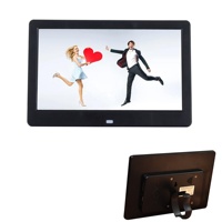 Marco de Fotos Inteligente con Reproducción de Video, Control Remoto, Pantalla de 10.1 Pulgadas y Resolución de 1024*600, Fabricación ODM y OEM, Ideal para Familias