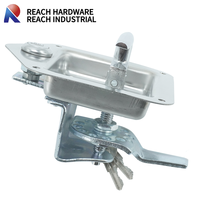 Serrure de boîte à outils pour remorques de bateaux et de camions en acier inoxydable de type 304 RPL014, serrure à poignée en T, accessoires de contrôle de cargaison