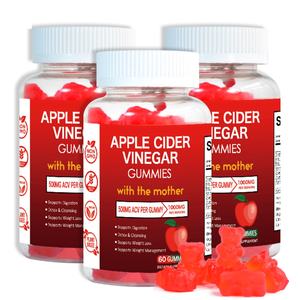 Chinaherbs Gummies Minceur ACV : Gommes au Vinaigre de Cidre de Pomme pour la Perte de Poids et l'Amélioration Immunitaire chez l'Adulte - Product Image 1