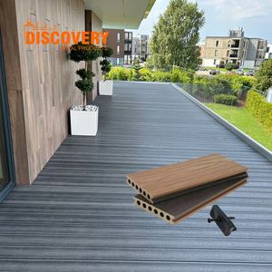 Tablas de Terraza Ecológicas de Madera Reciclada y Compuesto Plástico, Diseño Moderno, Impermeables, 18 mm de Grosor, Sistema de Clic para Proyectos a Gran Escala - Product Image 5