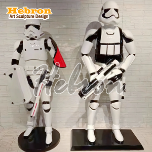 Esculturas de Fibra de Vidrio de Personajes de Películas Famosas, Armadura de Stormtrooper de Tamaño Real, Bláster <span class=keywords><strong>E</strong></span>-<span class=keywords><strong>11</strong></span> Hecho a Mano, Halloween, Año Nuevo - Product Image 2