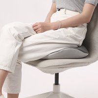 Chaise de bureau ergonomique en mousse à mémoire de forme, réduction de la pression, coussin de siège avec trou
