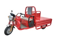 Tricycle électrique à 3 roues 2026 pour le transport de marchandises, de passagers et comme taxi-camion en Chine, carrosserie ouverte, tension 60V