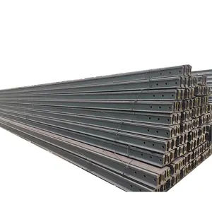 4kgs/m Light Railway Railroad Steel Light Rail 6m/8m Length GB Standard Steel Rail Railway Rails