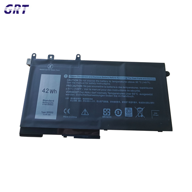 Brand New OEM 42WH 11.4V Replacement Laptop Li-ion Battery for Dell Latitude 5580 5480 5280 5290 Notebook Battery 3DDDG Hot Sale