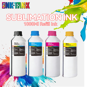 Encre de sublimation universelle premium INK-TANK 1000ML pour imprimantes <span class=keywords><strong>Epson</strong></span> <span class=keywords><strong>Ecotank</strong></span> <span class=keywords><strong>L805</strong></span> L130 XP600 I3200 - Product Image 1