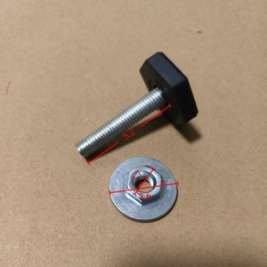 สกรูปรับระดับเครื่องซักผ้า 4.3 มม. หัวพลาสติก สำหรับใช้ในบ้าน - Product Image 3