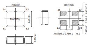 Crystal <strong>Oscillator</strong> X49SD20MSD2sc YXC <strong>5032</strong> <strong>SMD</strong> Xtal 10PPM 20pF 8 MHz 8.000MHz Quartz Crystal <strong>Oscillator</strong> 8MHz X49SD20MSD2SC - Product Image 6