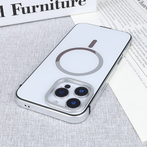 Zeniqeen OEM, Aleación de Aluminio Magnética Resistente para Funda de 15 Pro Max con Soporte de Anillo Magnético ZYQ-Metal-005 - Product Image 4