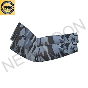 Customized Cycling Sun protection Sleeves Sports Outdoor Arm Guards Comfortable Breathable Anti-ultraviolet Ice <b>Silk</b> Sleeves - Product Image 3