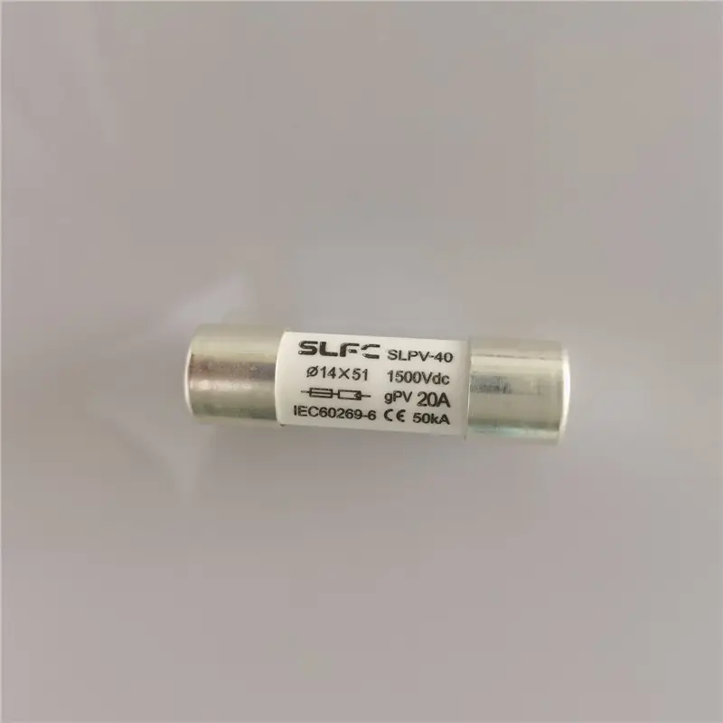 10mmx85mm 1500V 50KA Solar PV Fuse Link