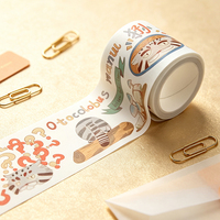 Hercter Gemischtes Design-Kombipaket, sortiertes Themen-Deko-Washi-Tape für Supermarkt-Schreibwarenregale, OEM-Hersteller