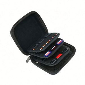 Custom EVA Elastic <b>Card</b> Holder Hard SD <b>Card</b> Case Slots Mini Memory <b>Card</b> Reader for PS Games Cartridges Convenient Carrying Pouch - Product Image 2