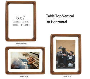 Tùy Chỉnh Bán Buôn Gỗ Màu Đen Khung Ảnh Với Ánh Sáng LED Sơn Bề Mặt Hiện Đại H Gia Đình Máy Tính Để Bàn Tự Làm Hình Ảnh Khung - Product Image 4