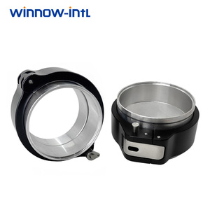Kit de collier de serrage robuste en aluminium à démontage rapide de 2,5 po (63 mm) avec bride soudée en <span class=keywords><strong>V</strong></span> pour système de tuyauterie de refroidisseur intermédiaire de turbo automobile - Product Image 1