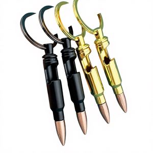 Décapsuleur en métal personnalisé de luxe léger en forme de balle, porte-clés de bar, cadeau avec emballage individuel - Product Image 1