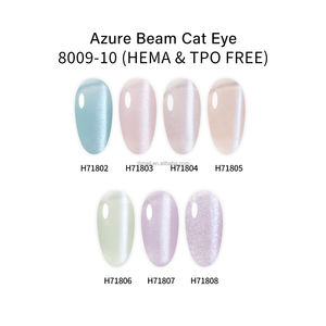 Nuevo Esmalte de Gel para Uñas Azure Beam Cat Eye de DZ, Sin Hema ni Tpo, Secado con Lámpara UV LED - Product Image 4