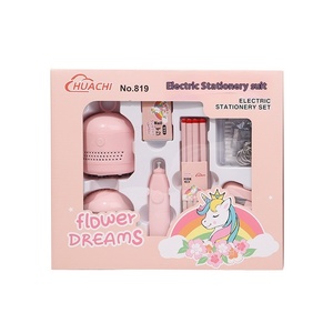 Ensemble de Papeterie Électrique pour Enfants, Fournitures Scolaires pour Élèves de <span class=keywords><strong>Maternelle</strong></span> et Primaire, Coffret Cadeau de Fin d'Année Scolaire, Idéal pour le Bureau - Product Image 5