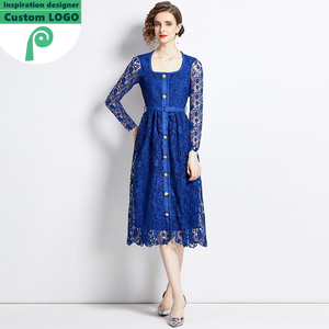 115-8583- Produttore di Abbigliamento Femminile, Vendita all'Ingrosso di Eleganti Abiti Vintage Floreali da Sera e Casual per Signore - Product Image 2