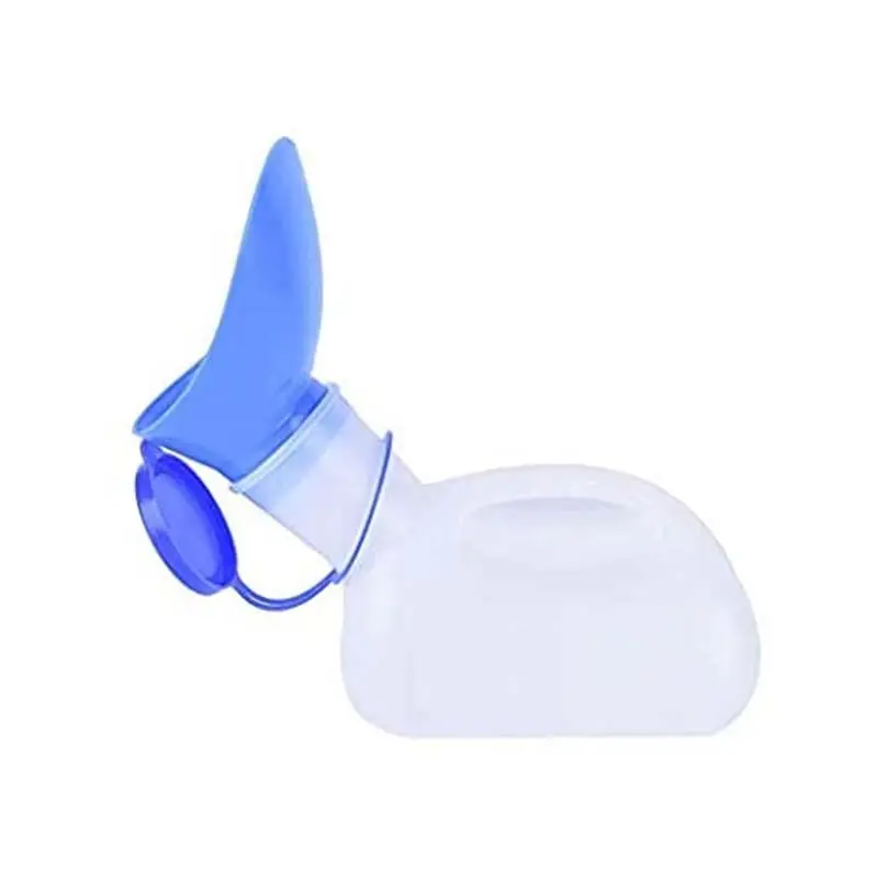 Plastic Pee Bottle Portable Urinals For Female Male Unisex Urinal With Lid And Funnel For Travel Outdoor DL312