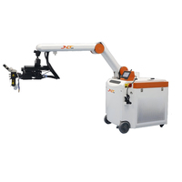 Soudeuse laser à bras articulé 1500W 2000W QCW CW avec commande joystick 3 axes pour fixation de moules d'injection, soudure facile dans toutes les positions