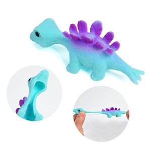 Nuovo Prodotto Unico Transfrontaliero: Giocattolo Catapulta a Dito Dinosauro in Materiale TPR, Divertente Giocattolo da Parete Antistress per Bambini - Product Image 5