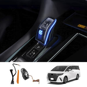 หัวเกียร์ตกแต่งภาย<span class=keywords><strong>ใน</strong></span><span class=keywords><strong>รถ</strong></span>ยนต์ สำหรับ<span class=keywords><strong>รถ</strong></span>ยนต์โตโยต้า อัลฟาร์ด เวลไฟร์ ซีรีส์ 40  ทำจากพลาสติก ABS พร้อมไฟสี  สำหรับ<span class=keywords><strong>รถ</strong></span>ยนต์พวงมาลัยซ้าย - Product Image 1