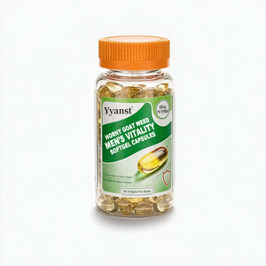 Gélules de Vitalité Masculine à base d'Herbe de Chèvre Cornée 800mg 90pcs – Soutient la Vitalité Quotidienne et Maintient un Mode de Vie Actif pour Hommes Adultes - Product Image 1