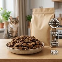 Nourriture sèche pour chats adultes, 40% de protéines, probiotiques, prébiotiques, santé digestive, soin quotidien, recette au poulet