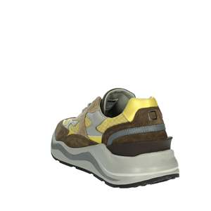 D.A.T.E. Zapatillas Uomo M411-FG-CO-YE Marrón, Estilo Chunky - Product Image 2