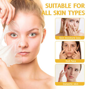 Mascarilla Facial de Gel Blanqueadora con Colágeno y Cúrcuma Oem/ODM 75ml, Productos Coreanos para <span class=keywords><strong>el</strong></span> Cuidado de la Piel, Ácido Kójico, Envoltura Nocturna Revitalizante - Product Image 2