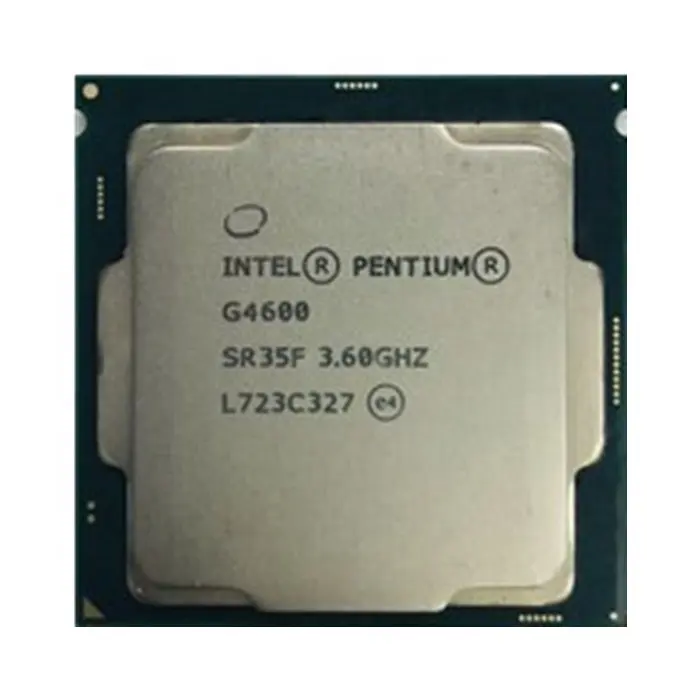 Procesador de CPU de doble núcleo G4600, 3,6 GHz, cuatro hilos, 3M, 51W, LGA 1151, enchufe