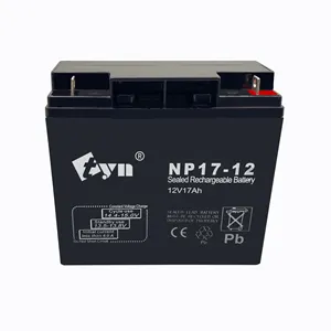 12 volt 17Ah AGM battery 12V150AH lead acid battery trojan battery