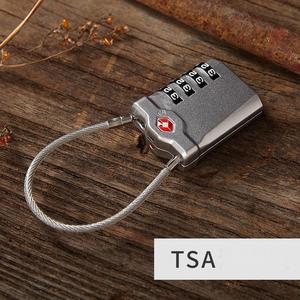 Tsa17098 thiết kế mới TSA phê duyệt du lịch được cấp phép khóa cáp 4 kỹ thuật số kết hợp ổ khóa (2 đánh giá) 140 - Product Image 6