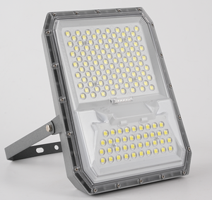 Đèn pha năng lượng mặt trời 100W 200W 300W điều khiển ánh sáng thông minh + Điều khiển từ xa dòng không thấm nước/khung hình chữ U - Product Image 4