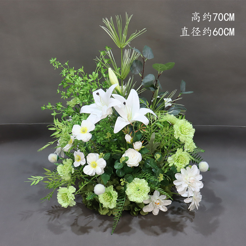 Pic de bambou fleur de lys en pot
