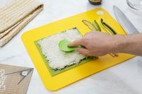 Kit de fabrication de sushi DIY Rouleau à sushi en silicone pour un rouleau de sushi parfait Kit de fabrication de sushi Tube à pousser pour sushi Tube à sushi