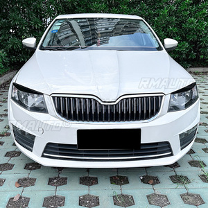 ฝาครอบตกแต่งไฟหน้ารถยนต์ 2 ชิ้น สำหรับ Skoda Octavia MK3 2015-2017 สติ๊กเกอร์ติดไฟหน้ารถยนต์ - Product Image 4