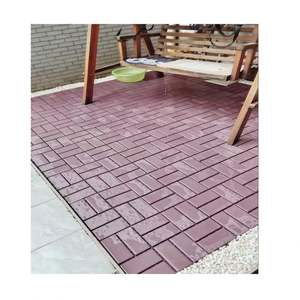 Cubierta de plástico de grano de madera Impermeabilización Suelo de cubierta compuesto - Product Image 1