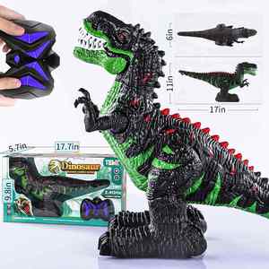 Vente en gros de dinosaures télécommandés en plastique 2,4 GHz 8 canaux avec lumière et son - Product Image 1