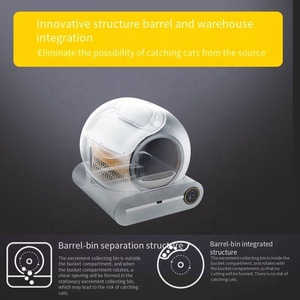 Caixa de Areia Automática Eletrônica para Gatos com Controle via Aplicativo Inteligente Mais Popular - Product Image 3