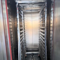 Four rotatif industriel à gaz, diesel et électrique pour boulangerie, vente de fours rotatifs commerciaux à 32 plateaux pour la cuisson du pain