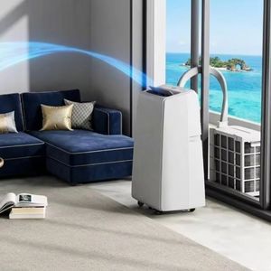 Aire Acondicionado Portátil Split de 12000 BTU con Función de Calefacción y Refrigeración Eléctrica para Auto, Hotel y Hogar, Clase de Eficiencia Energética - Product Image 2