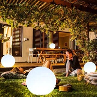 Outdoor LED Boden-Landschaftsbeleuchtung 30cm LED-Kugel/Leuchtende Gartenkugeln