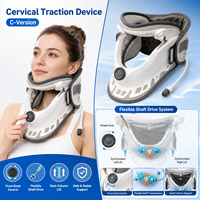 Appareil de traction cervicale électrique BOAN, réglage progressif de la pression d'air, support en plastique, certifié CE, garantie 1 an