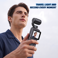 Cámara de Acción 2K Portátil para Vlogs con Pantalla IPS de 1.54" y 130° °   Gran Angular 270 °   Cámara de Video para Ciclismo Q9 con Visión Nocturna Giratoria y WiFi con Aplicación